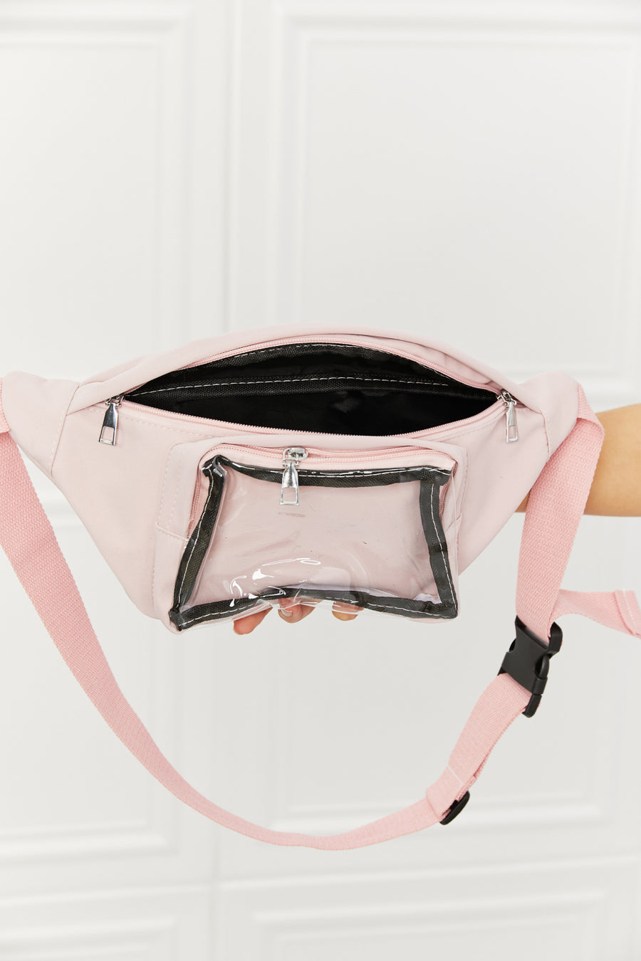 Sparkle Stash Sequin Waist/Chest Bag